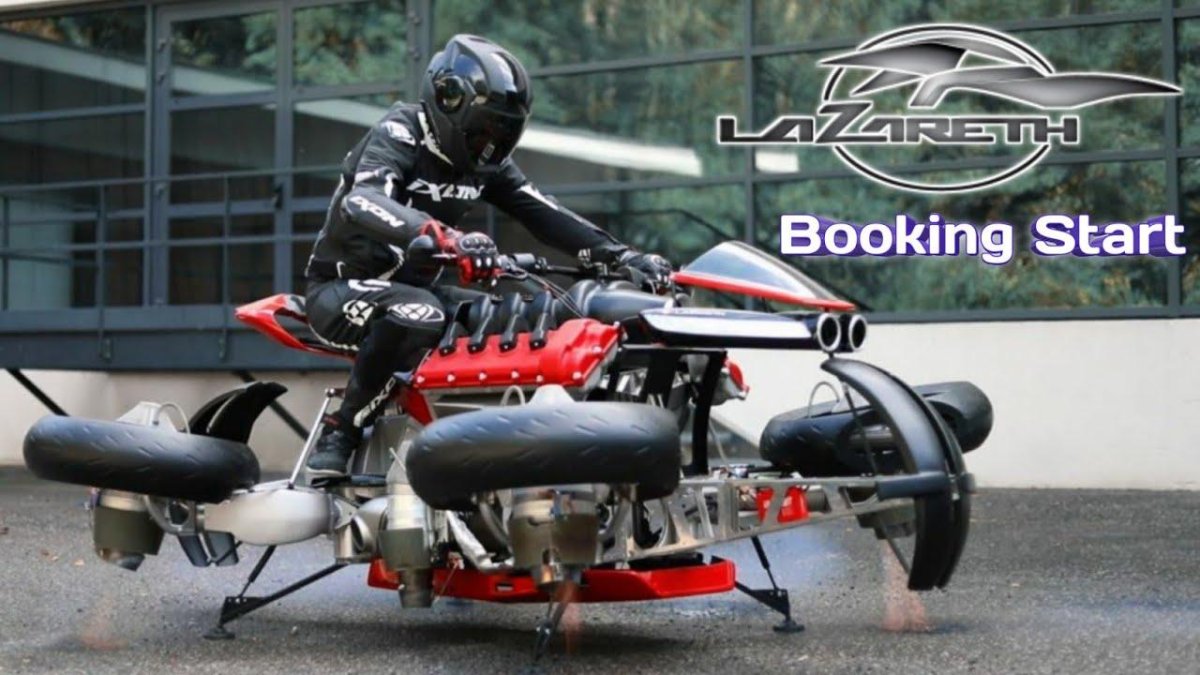 Летающий байк Lazareth LMV 496