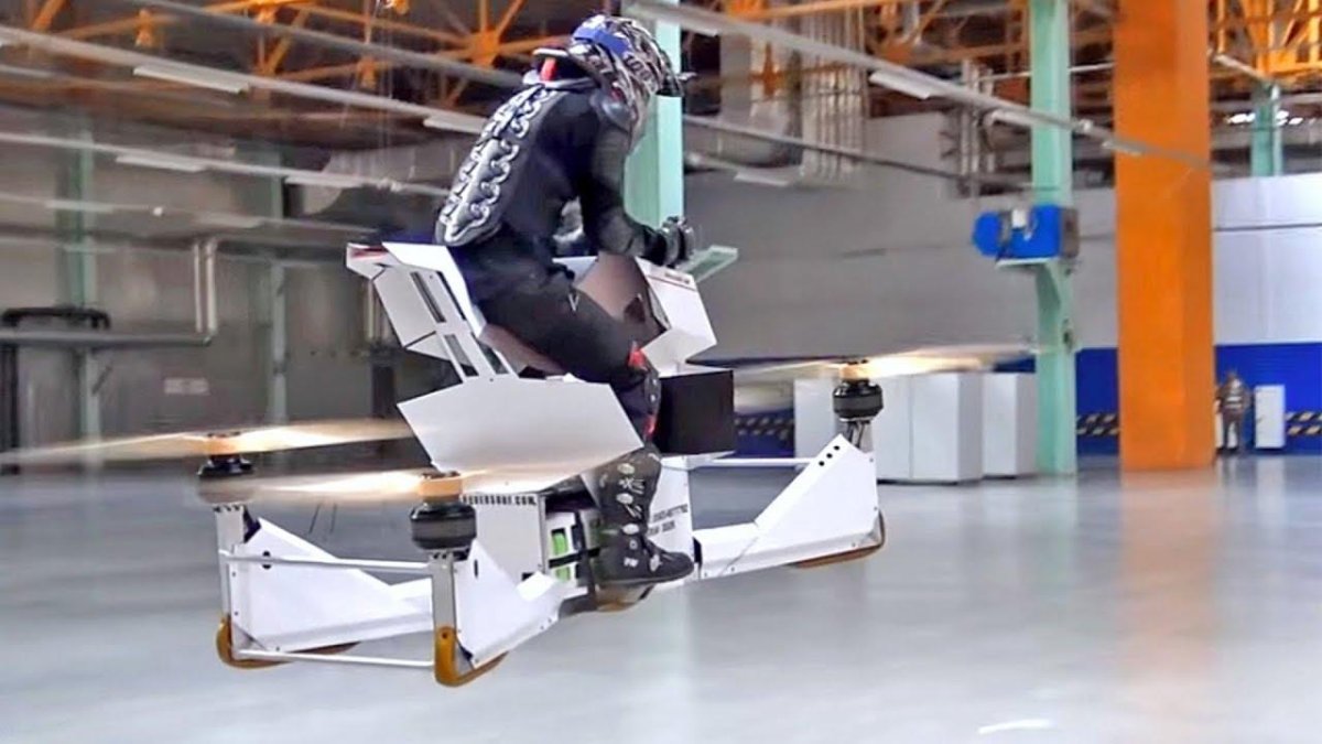 Летающий мотоцикл Hoverbike s3