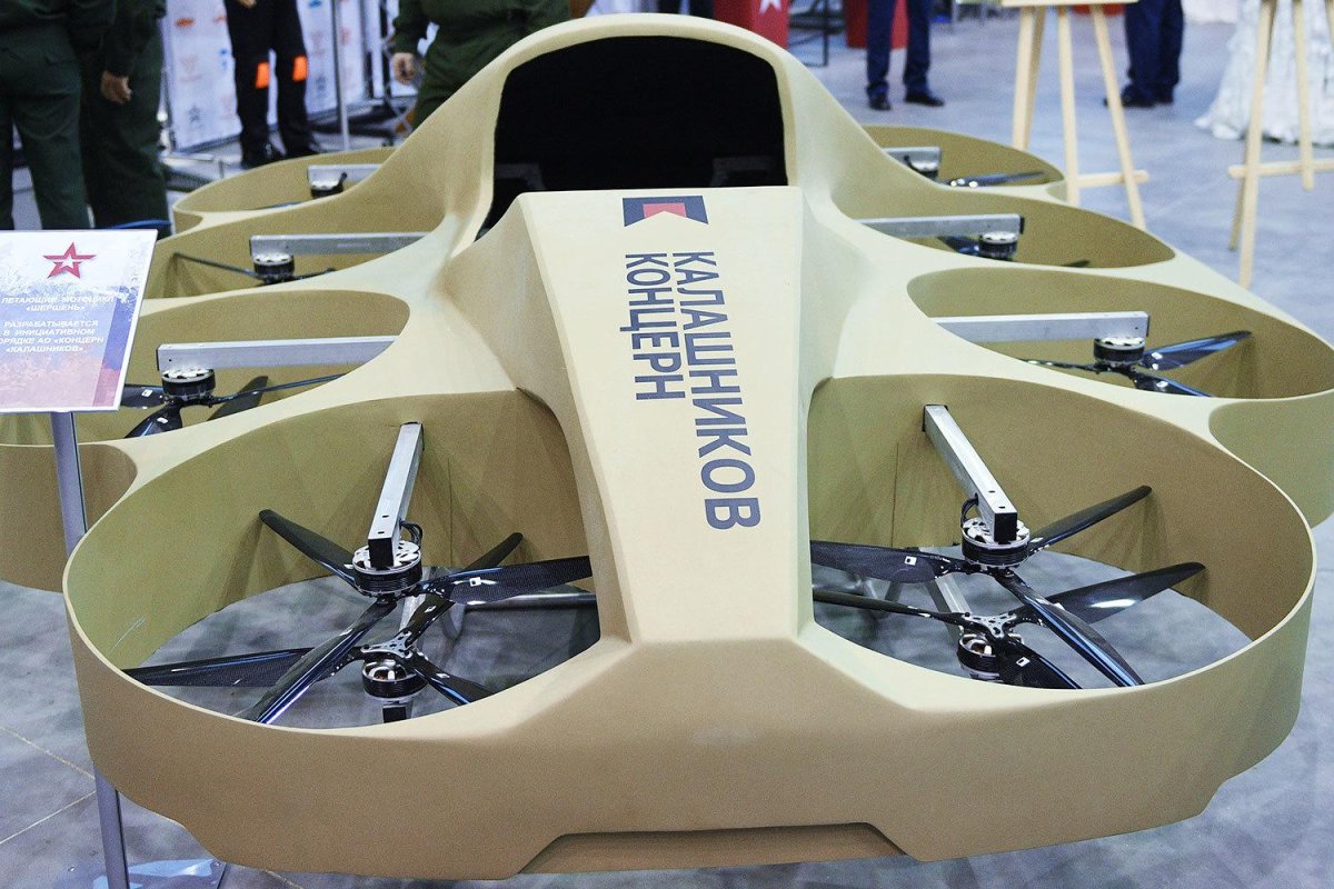 Калашников летающий мотоцикл