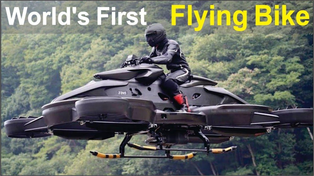 Летающий мотоцикл XTURISMO Hoverbike Limited Edition