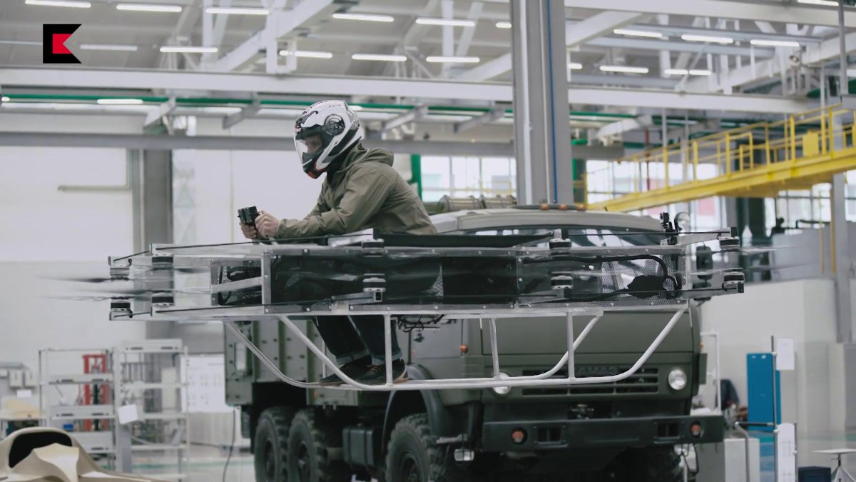 Калашников летающий мотоцикл