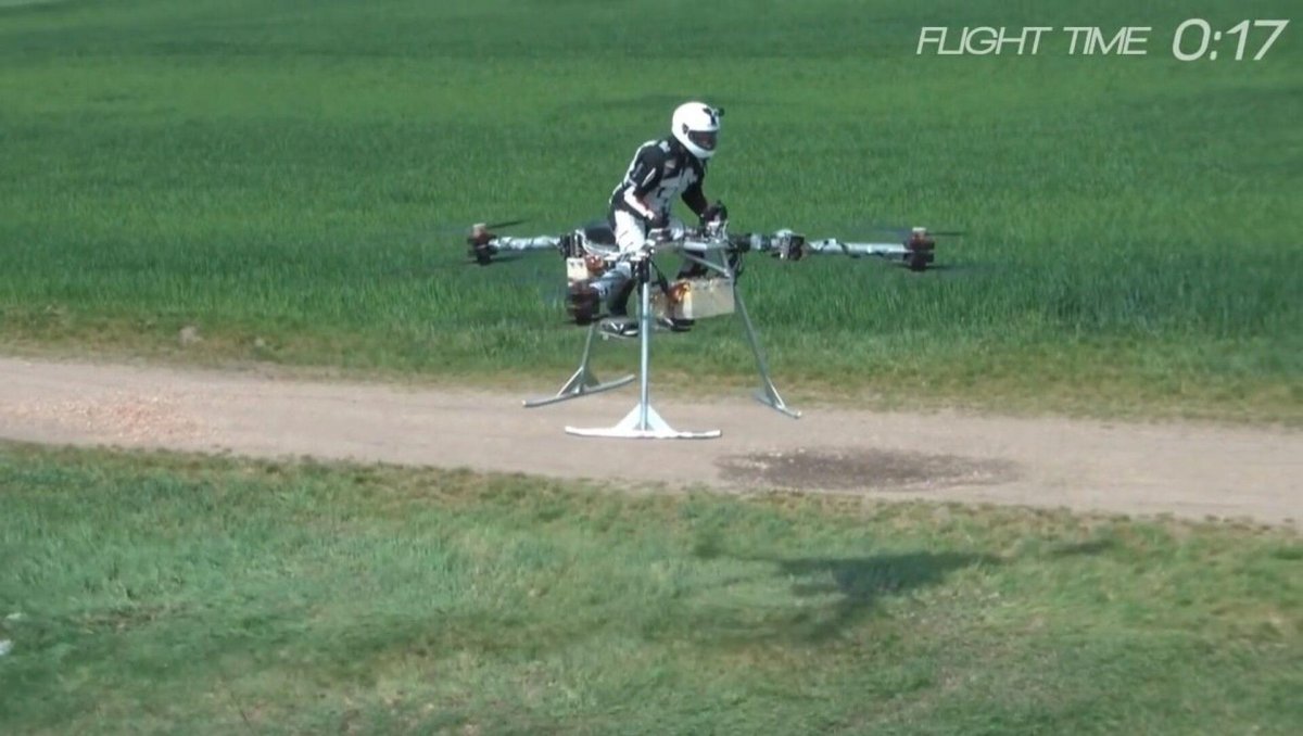 Атаманов летающий мотоцикл