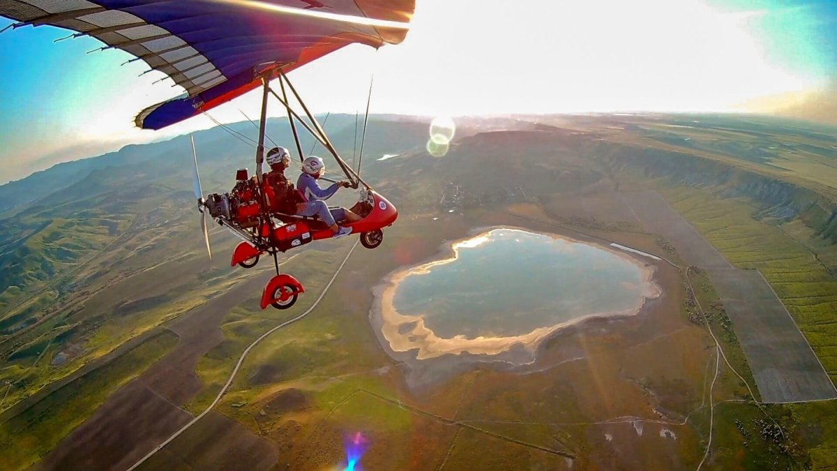Крым дельтапланеризм гора Клементьева