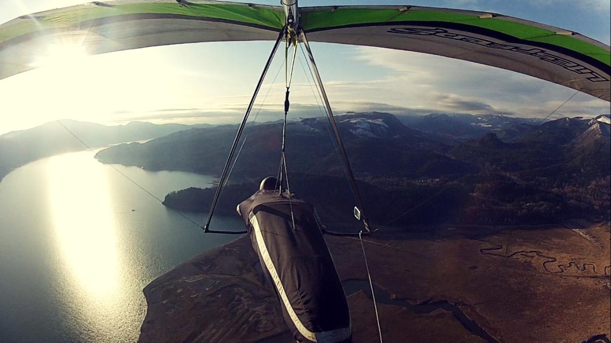 Безмоторный дельтаплан