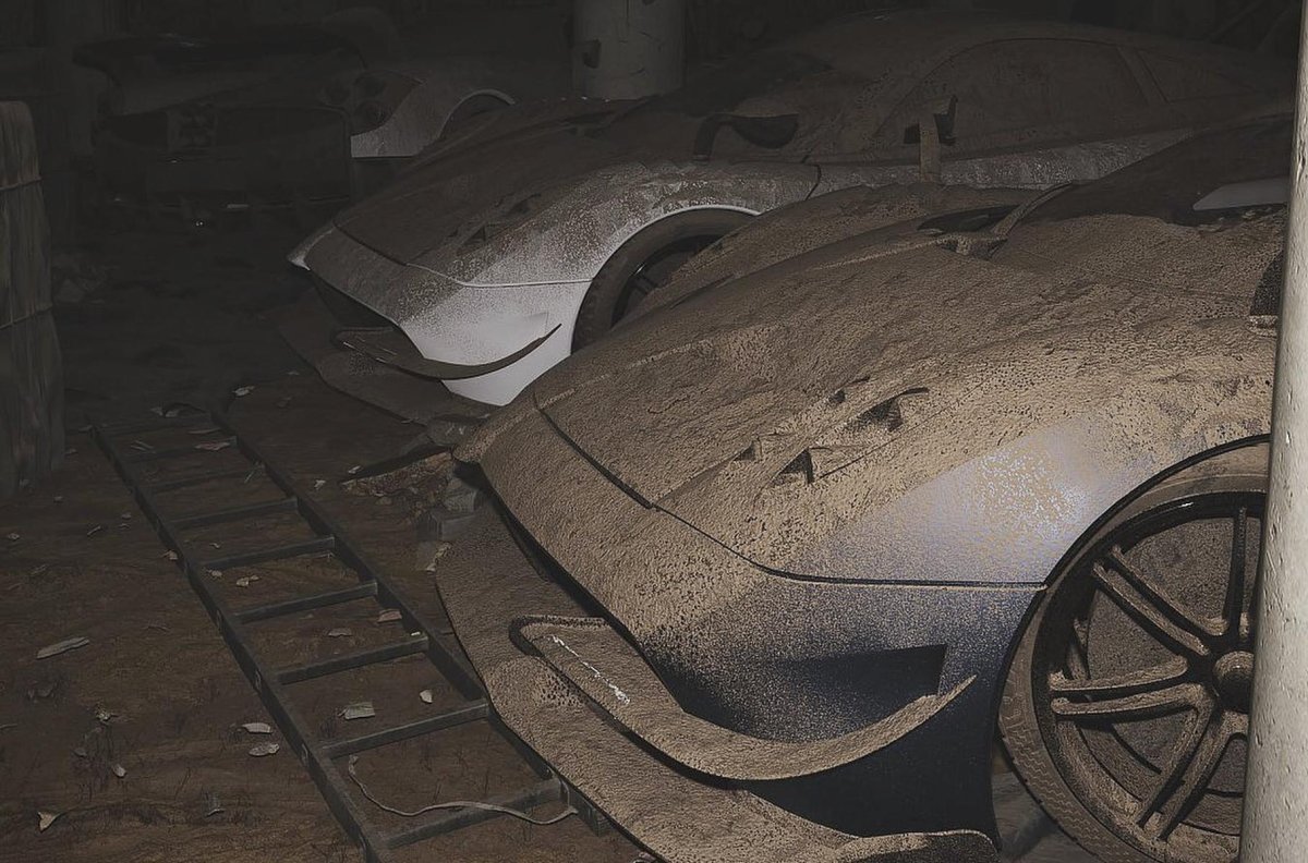 Заброшенные суперкары