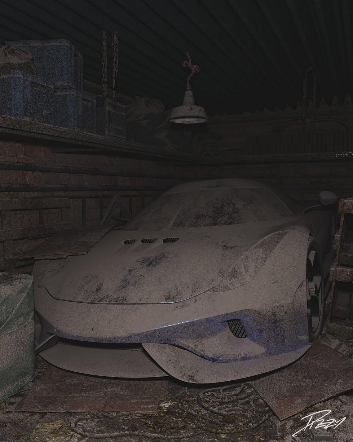 Брошенные суперкары