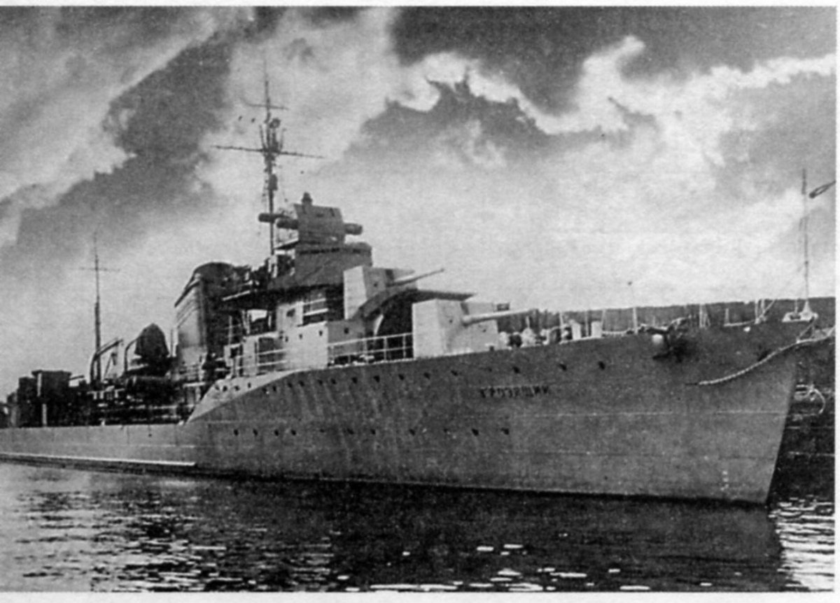 Гремящий эсминец, 1937