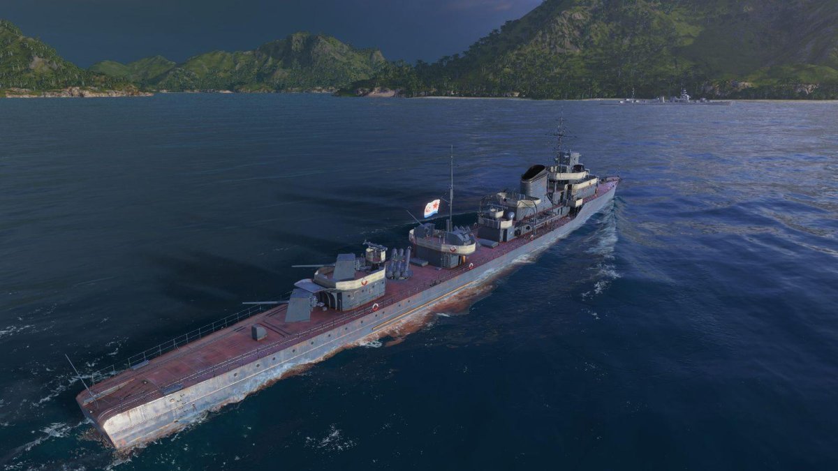 Гневный эсминец, 1958