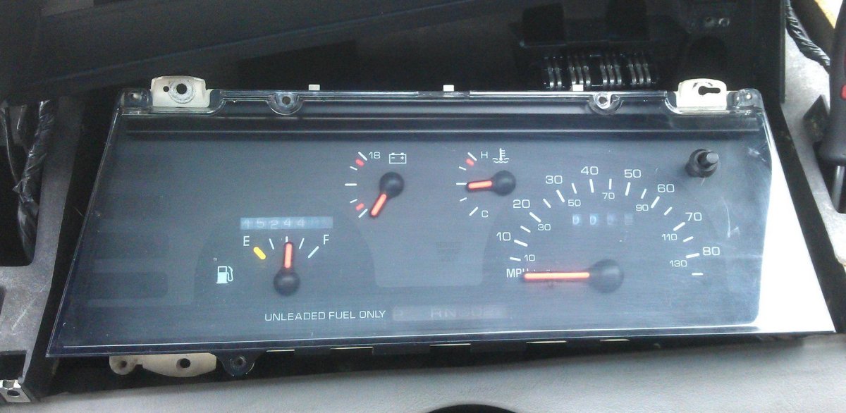 Люмина АПВ щиток приборов с тахометром