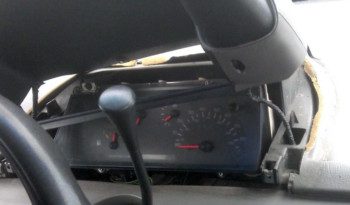 Люмина АПВ щиток приборов с тахометром