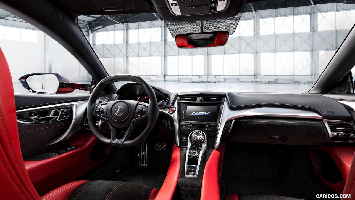 Honda NSX 2021 салон