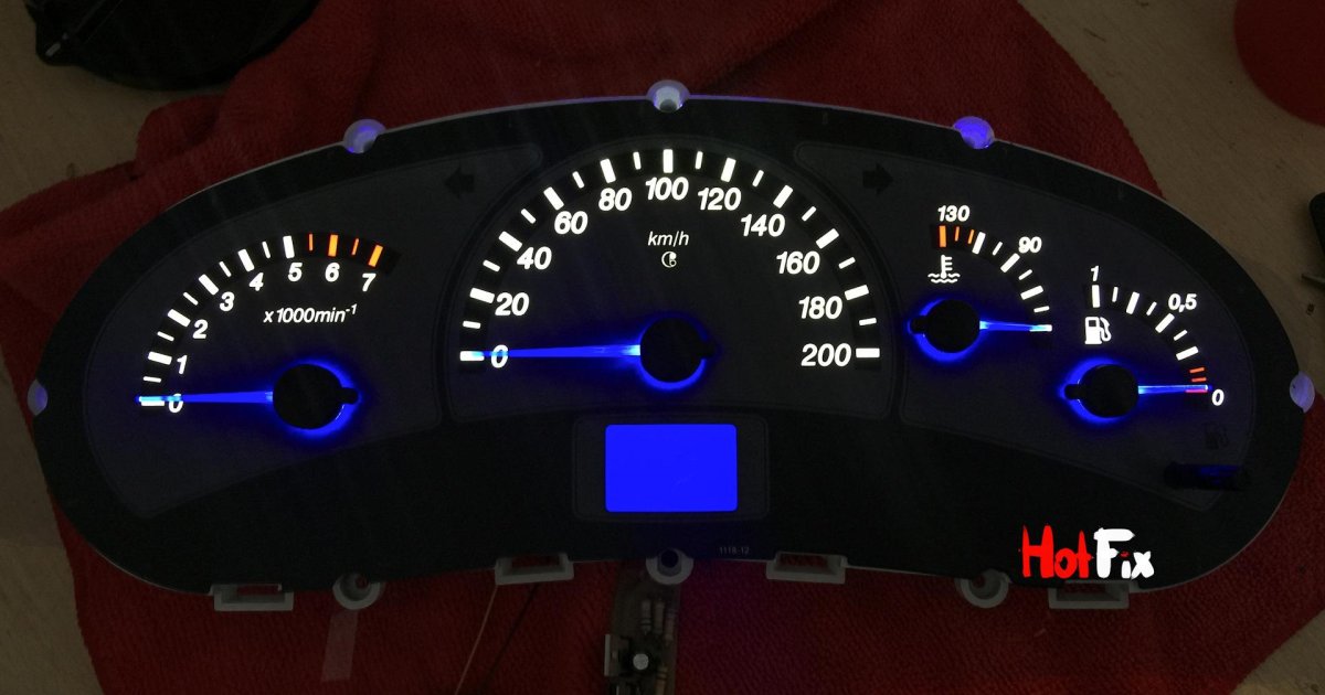 Приборная панель ВАЗ 2112 евро