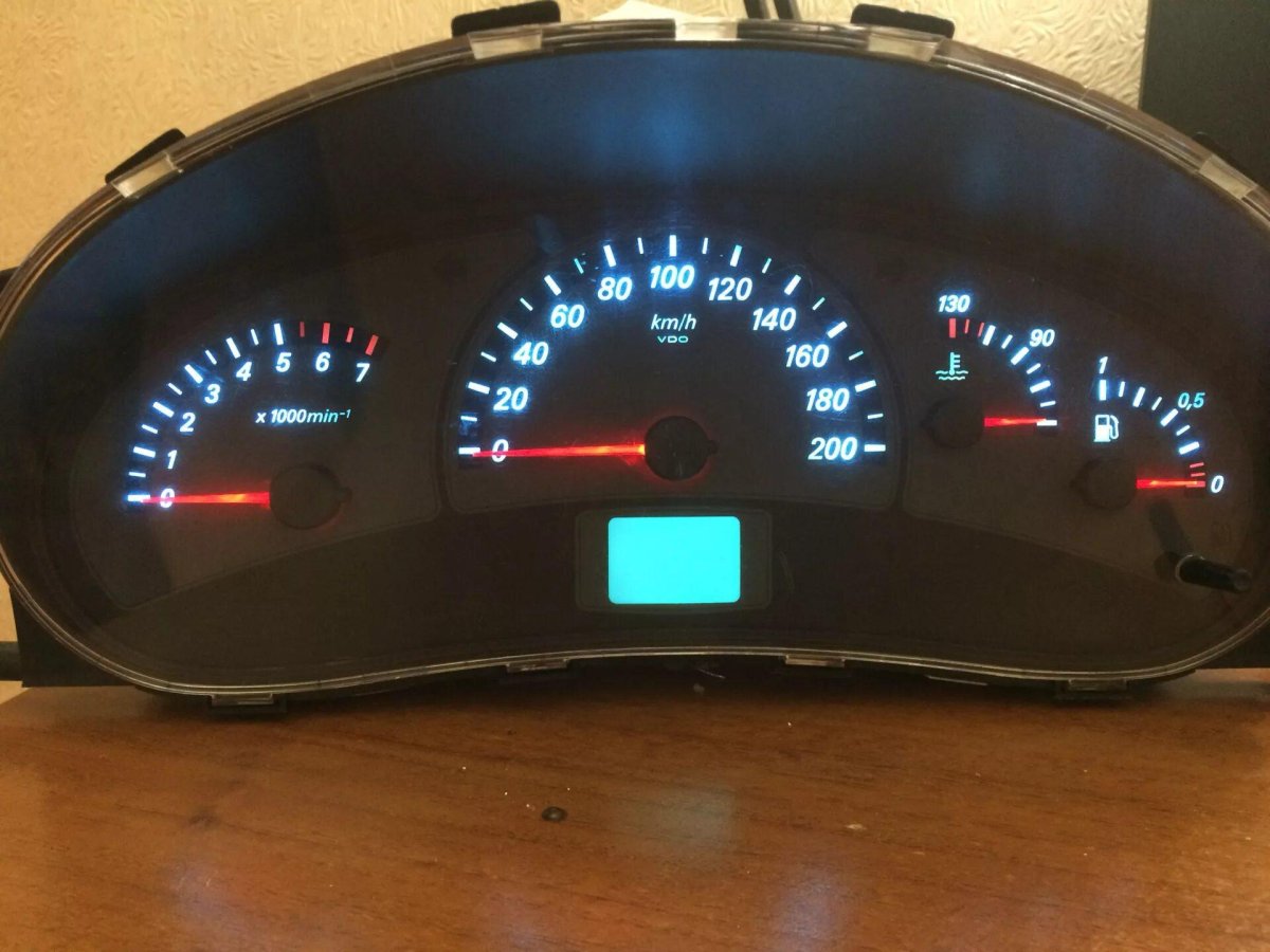 Приборка ВАЗ 2112 евро