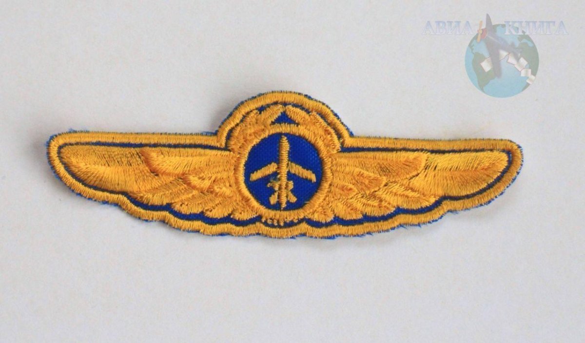 Шеврон нагрудный пилот