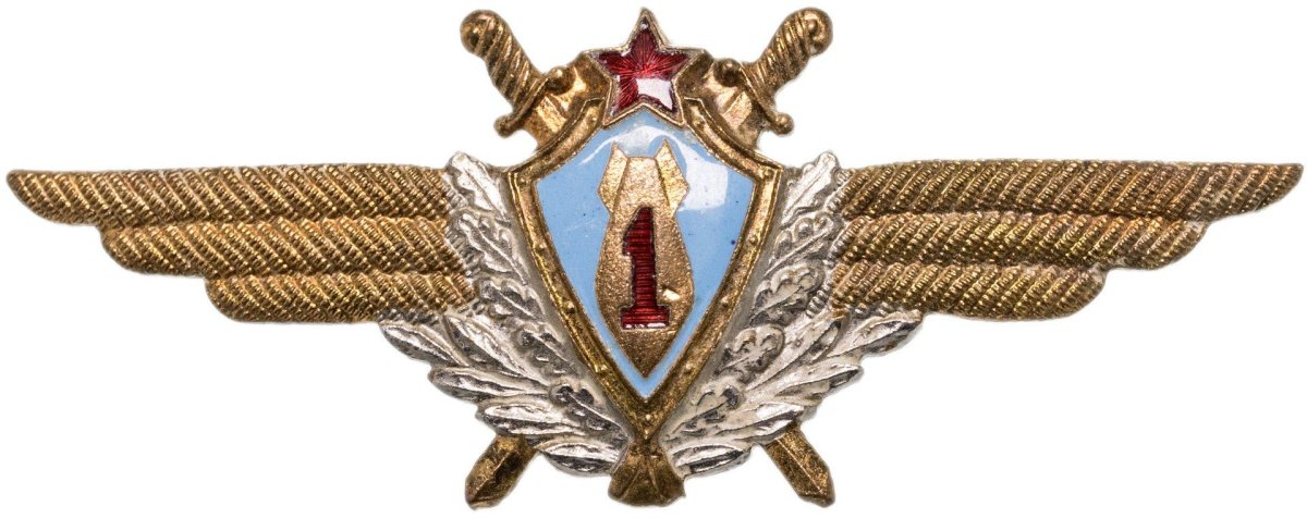 Знаки классности военных лётчиков СССР