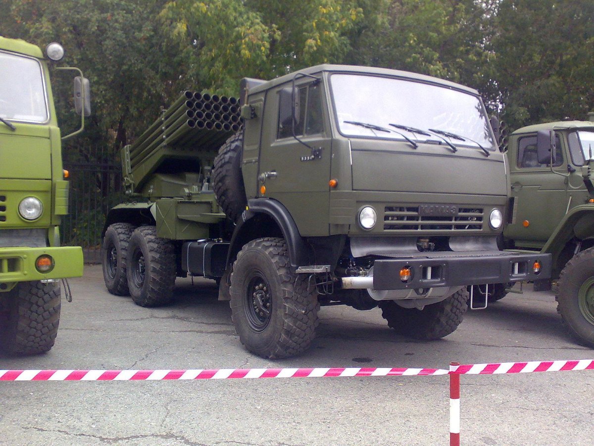 РСЗО КАМАЗ 5350