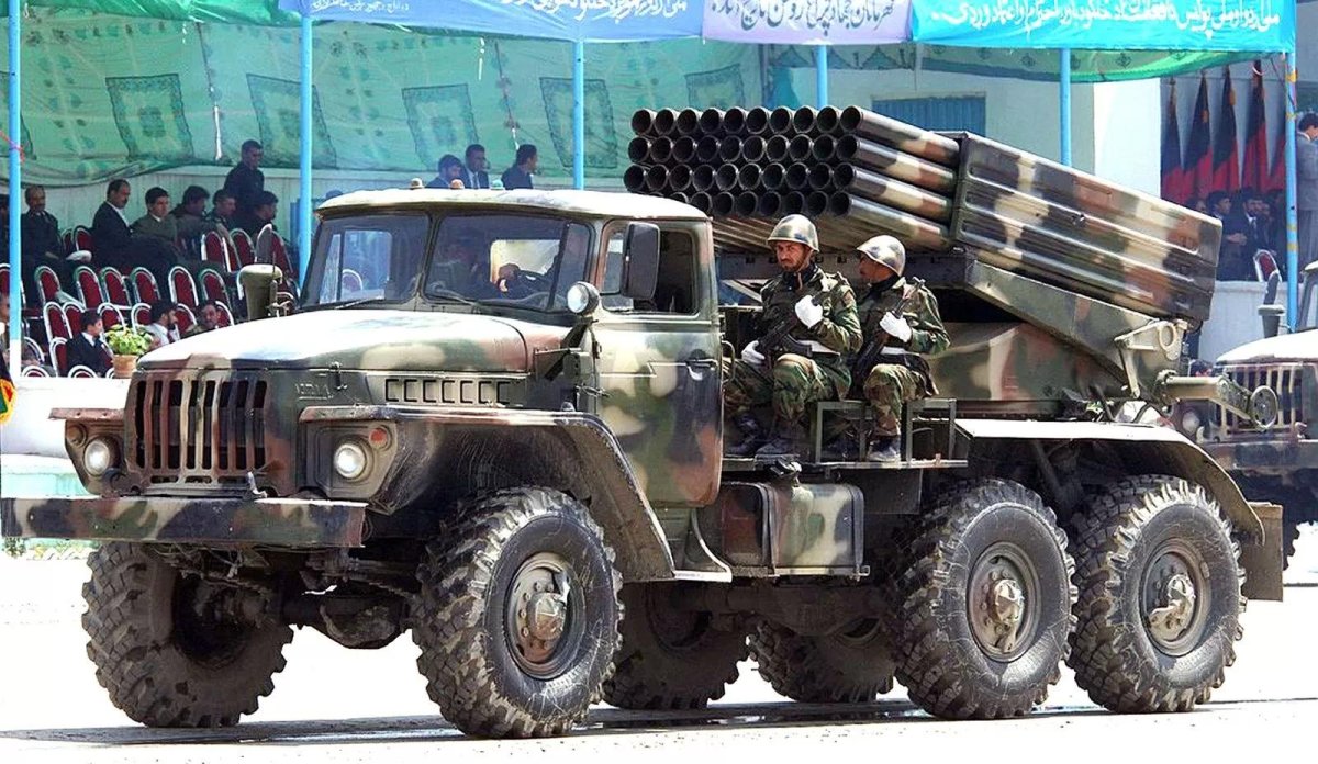 БМ 21 град КАМАЗ