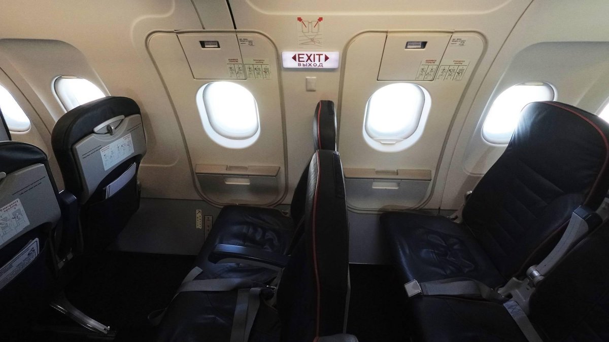 Самолёт Аэробус а320 салон