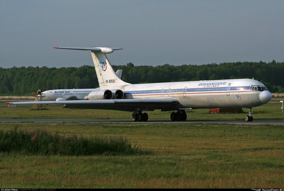 Ил-62 Домодедовские авиалинии