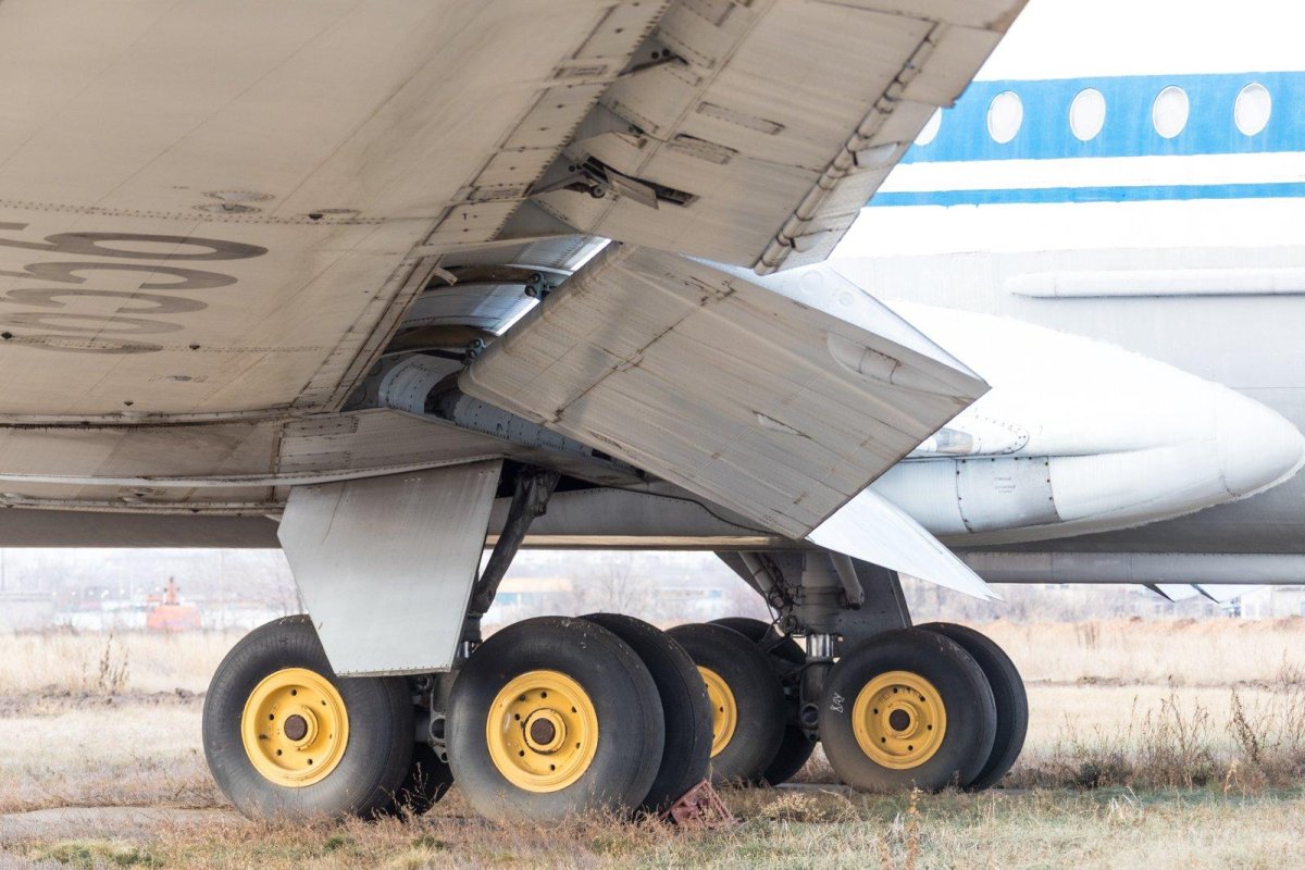 Ил-62 закрылки