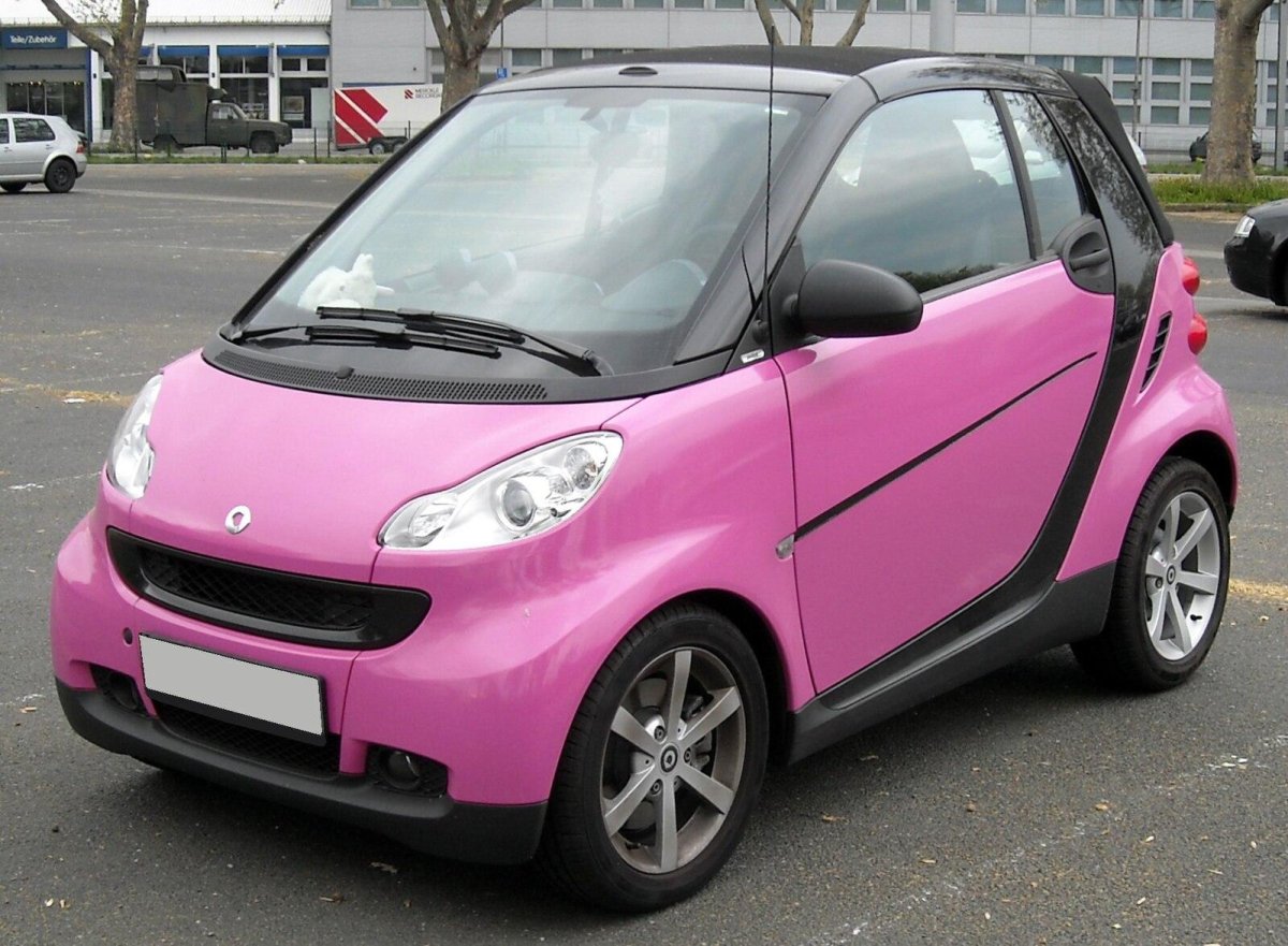 Smart Fortwo розовый