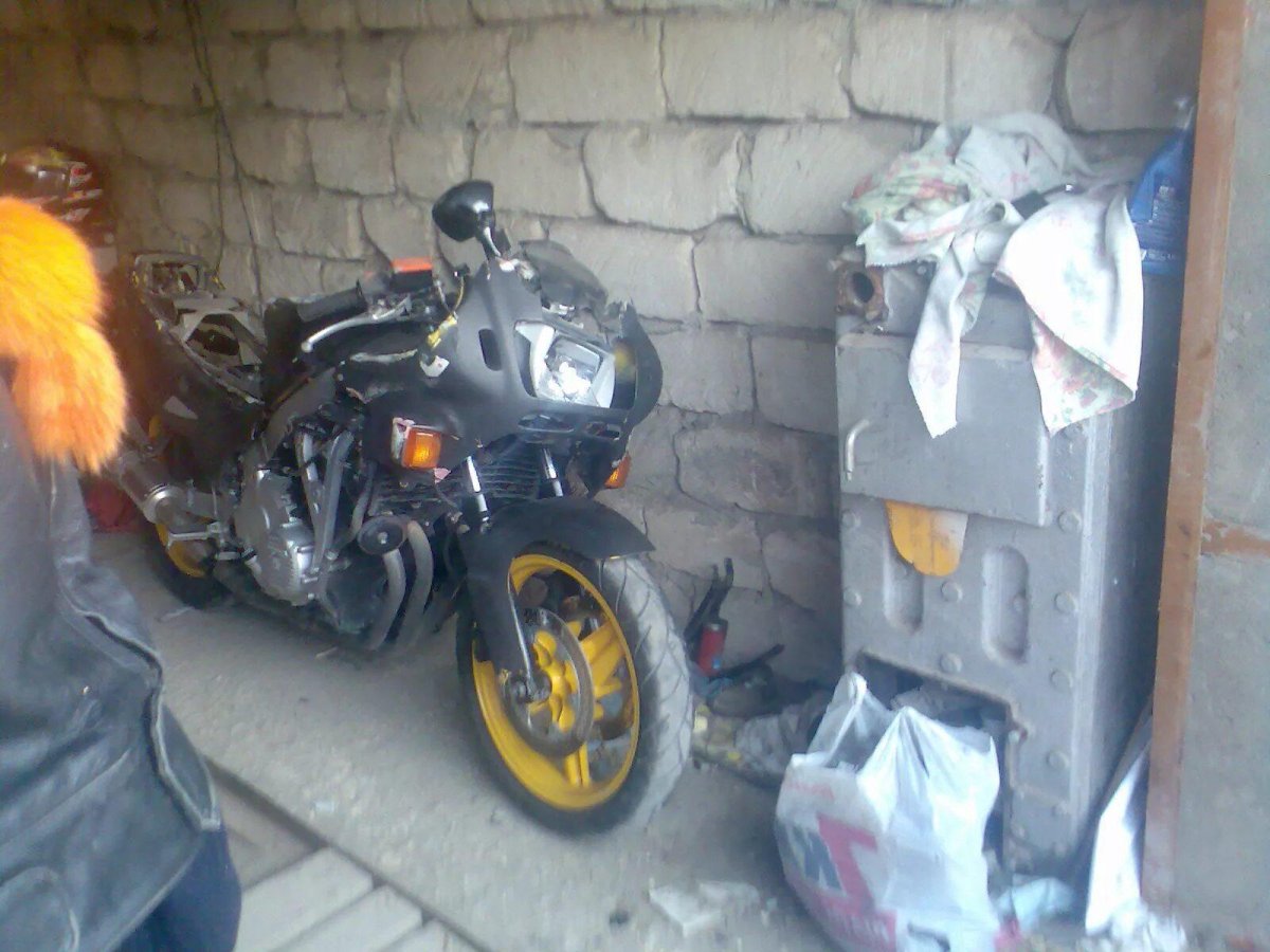 ДТП мотоцикл Nonda CBR 600