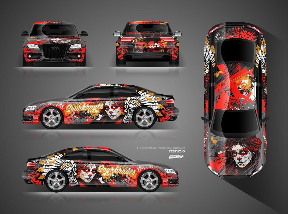 Nissan Silvia s15 CIAY развёртка