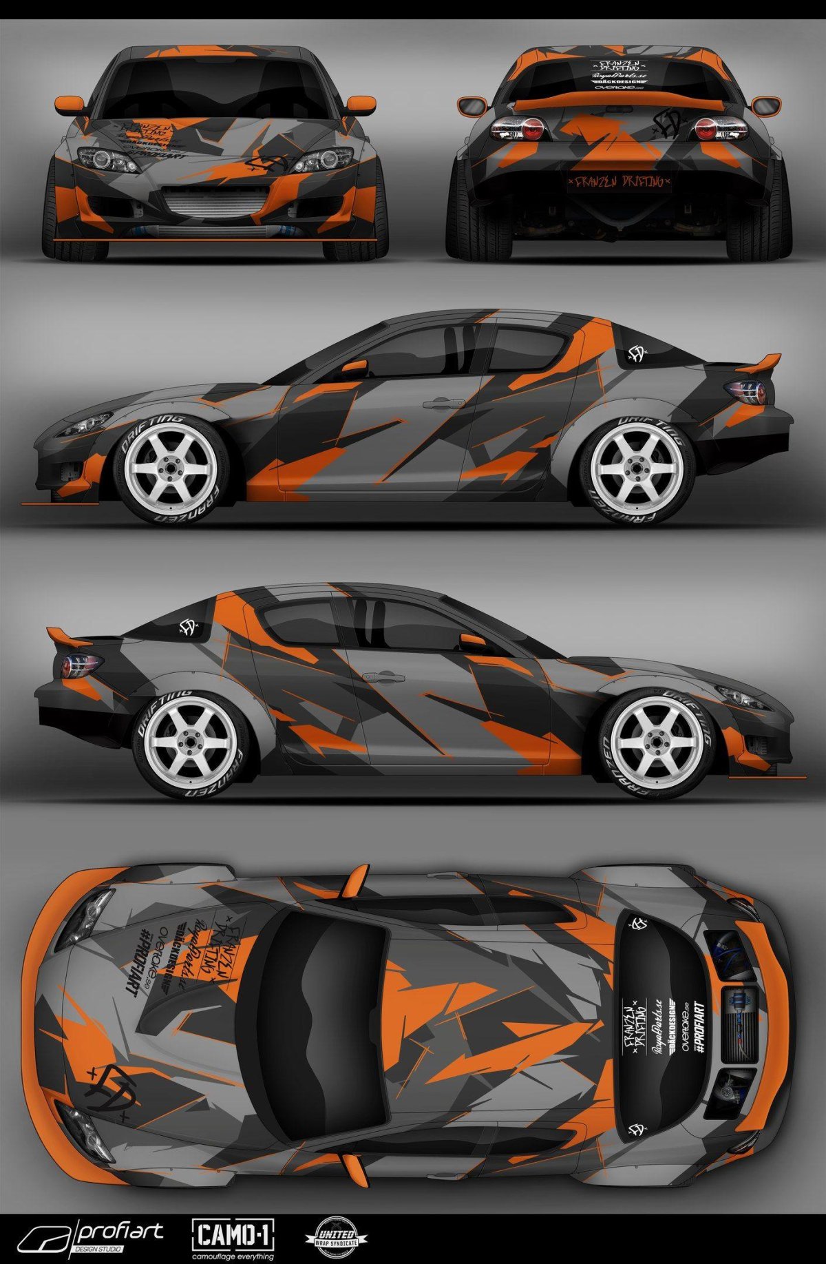 Ливреи Mazda rx7