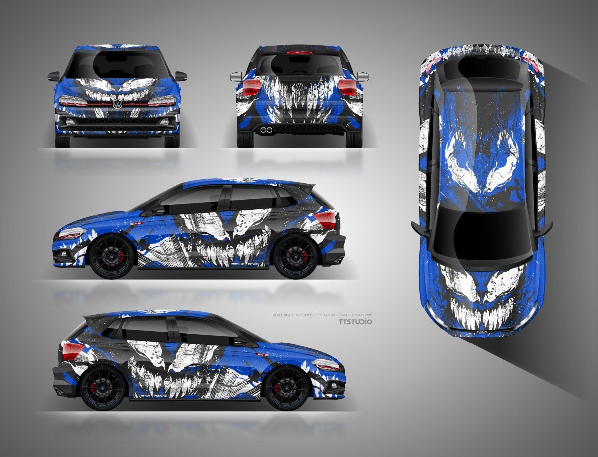 Винил на 180sx развертка