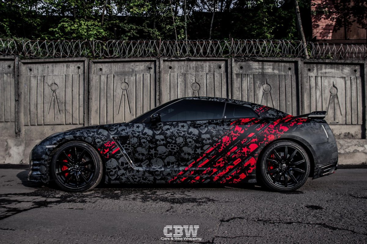 GTR r35 камуфляж