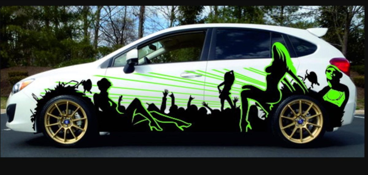 Наклейки на авто