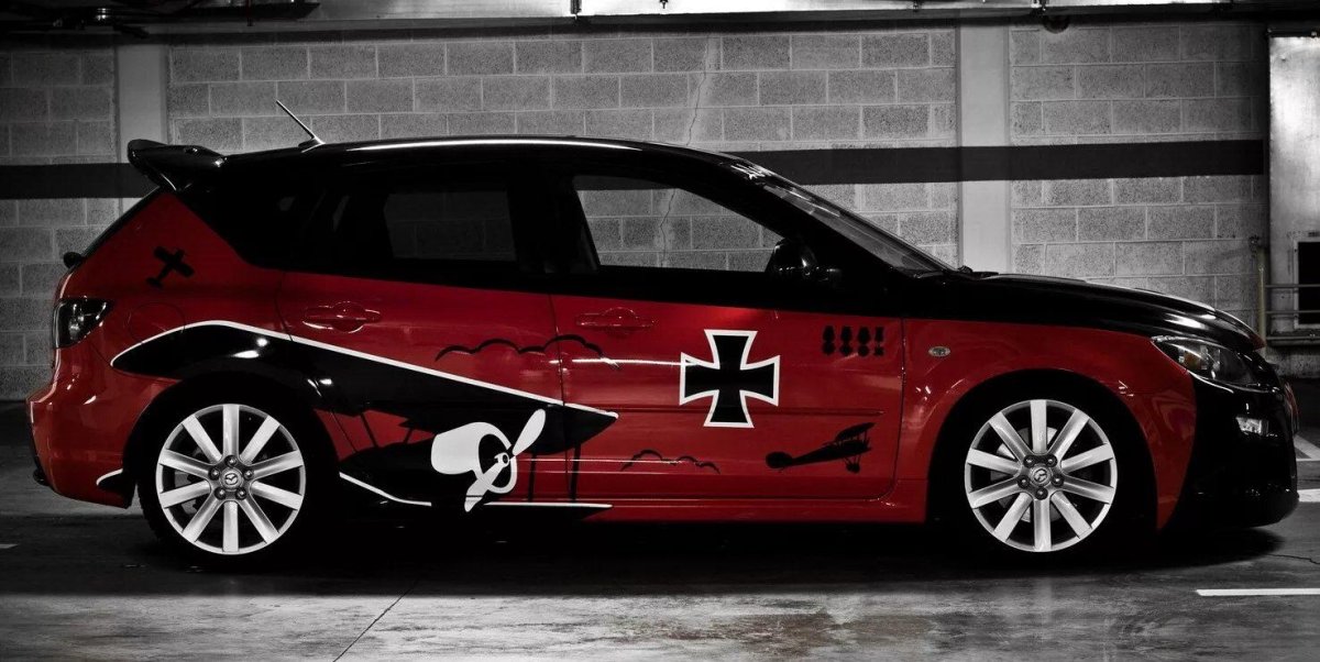 Mazda 3 MPS винил