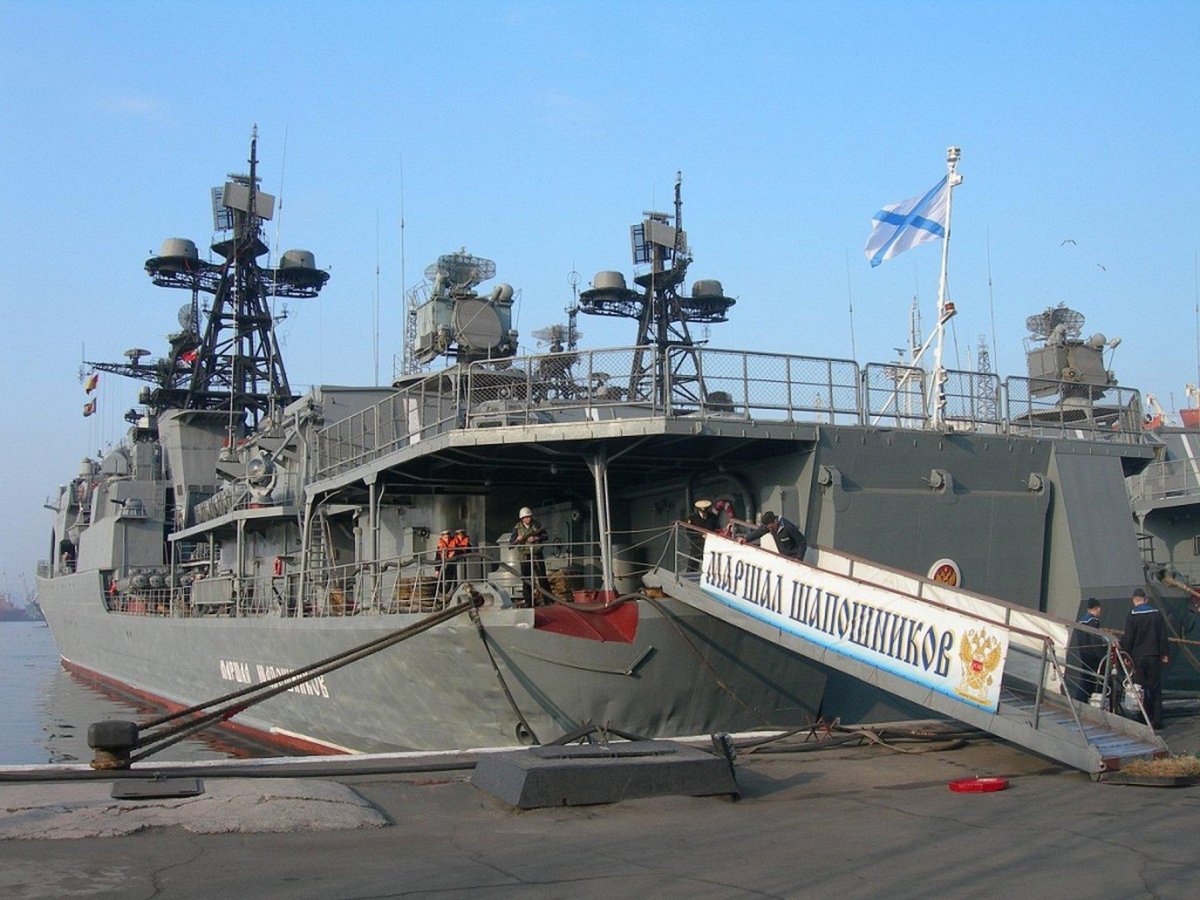 Фрегат ТОФ «Маршал Шапошников»
