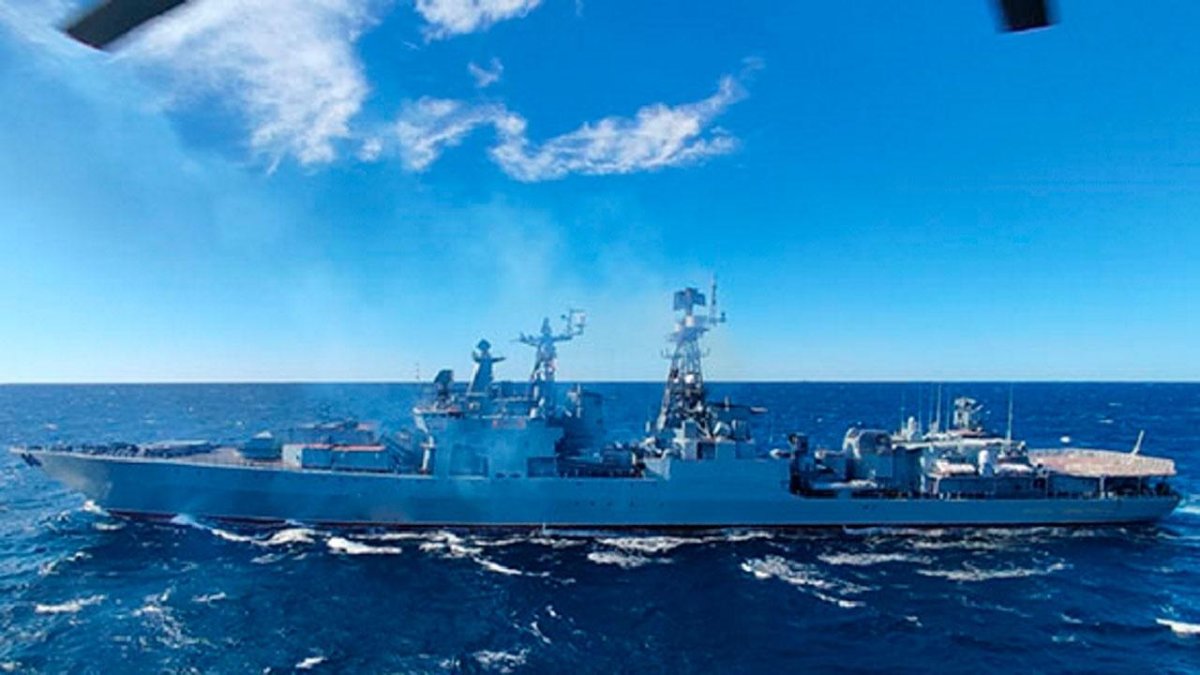 Фрегат ТОФ «Маршал Шапошников»