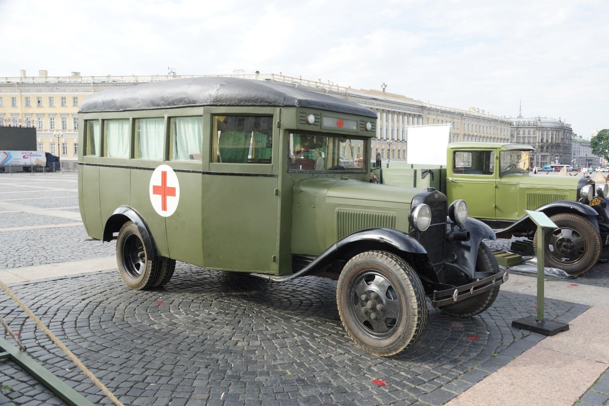 Грузовик полуторка ГАЗ-АА