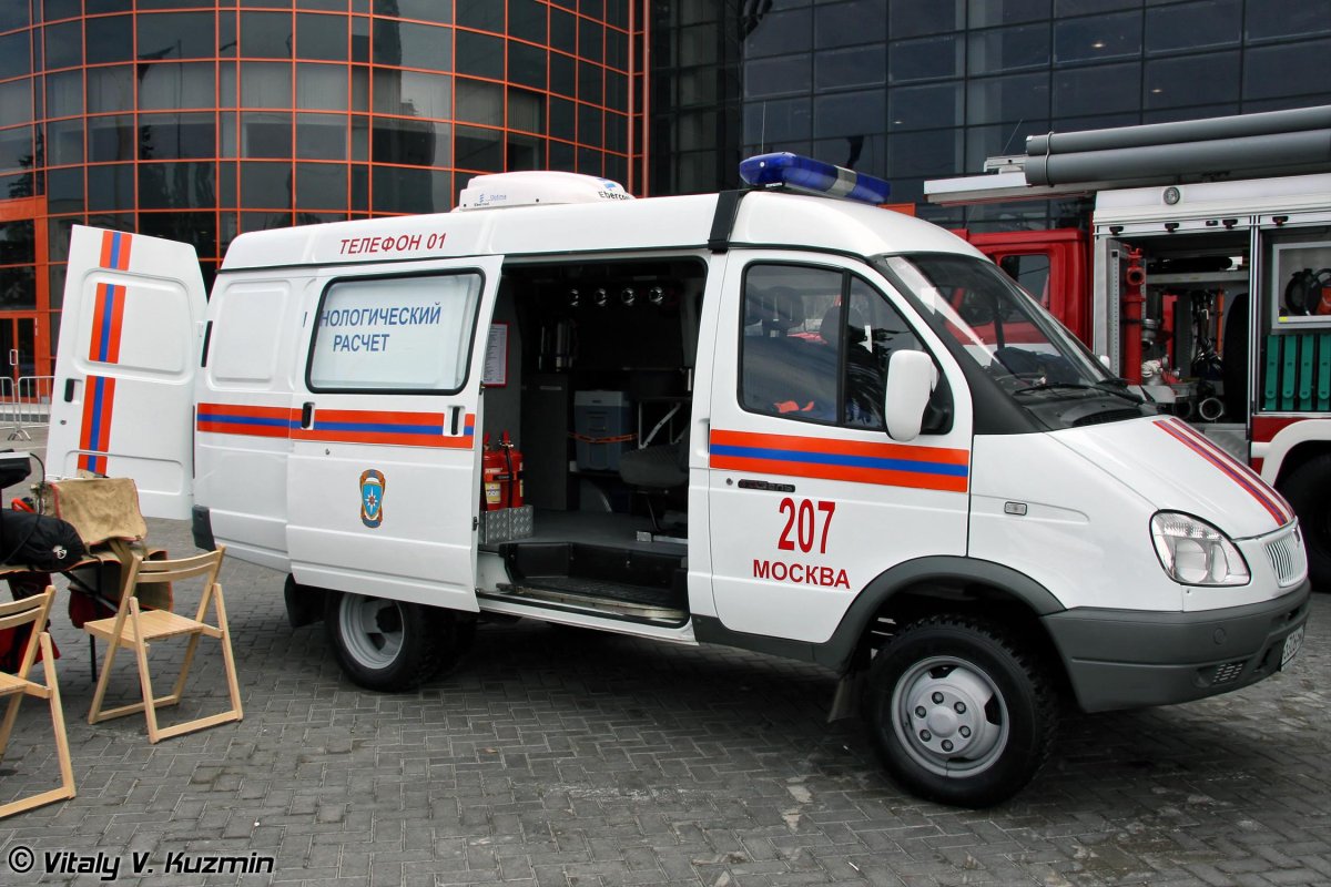Аварийно-спасательный автомобиль ГАЗ 27057