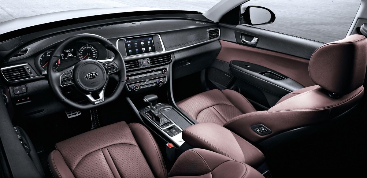 Kia k5 салон