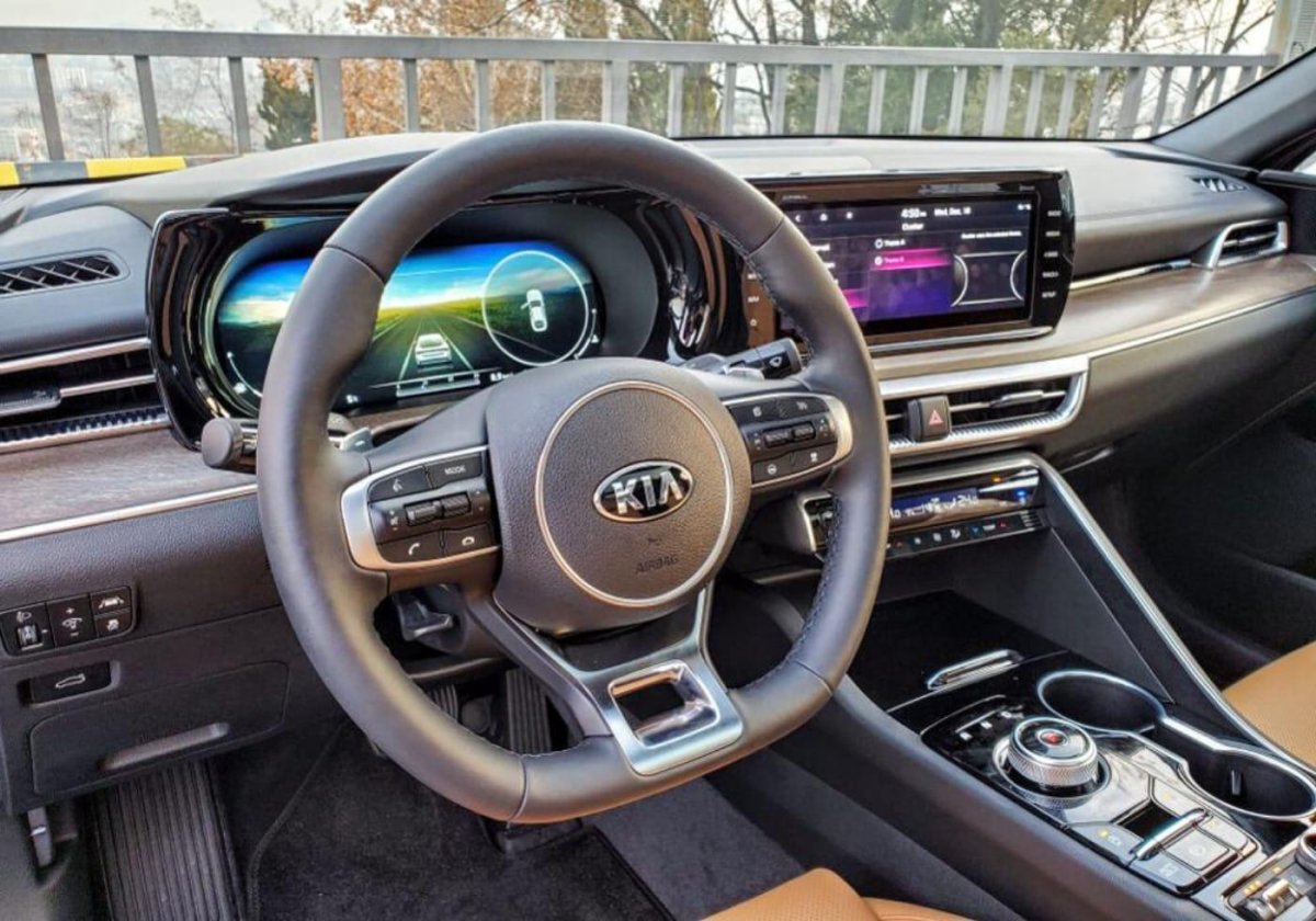 Киа Оптима 2021 салон