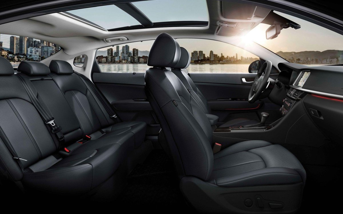 Киа Оптима 2022 салон