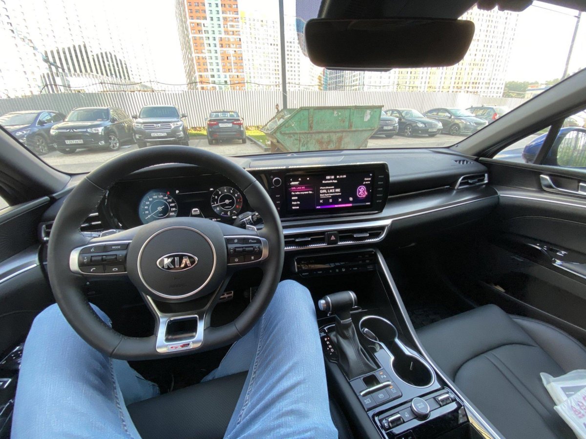 Kia k5 gt line салон