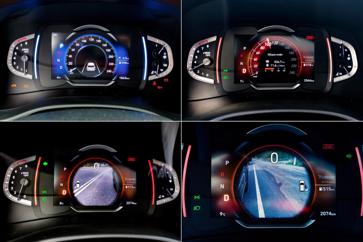 Приборная панель Hyundai Creta 2020