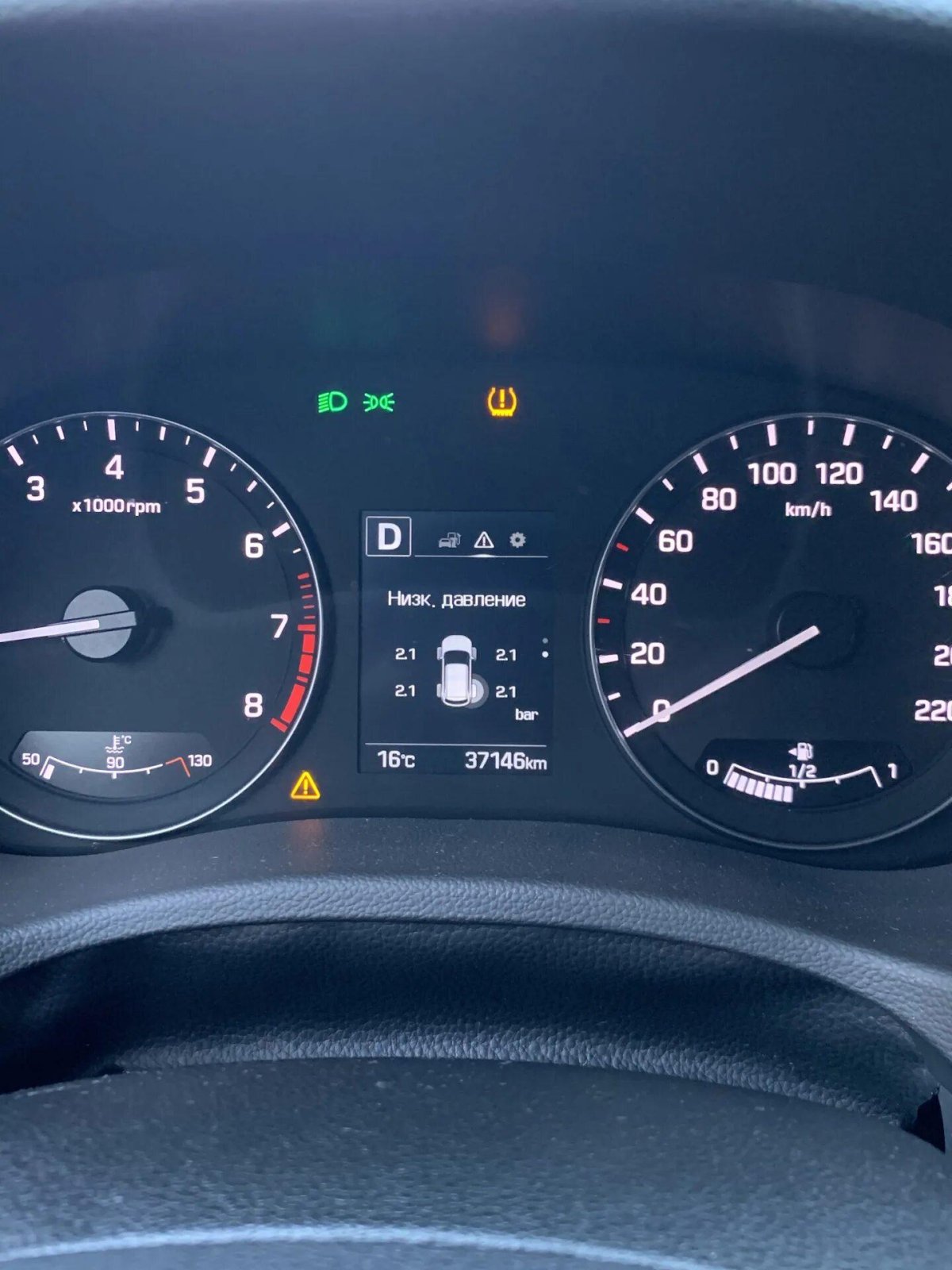 Комбинация приборов Hyundai Creta