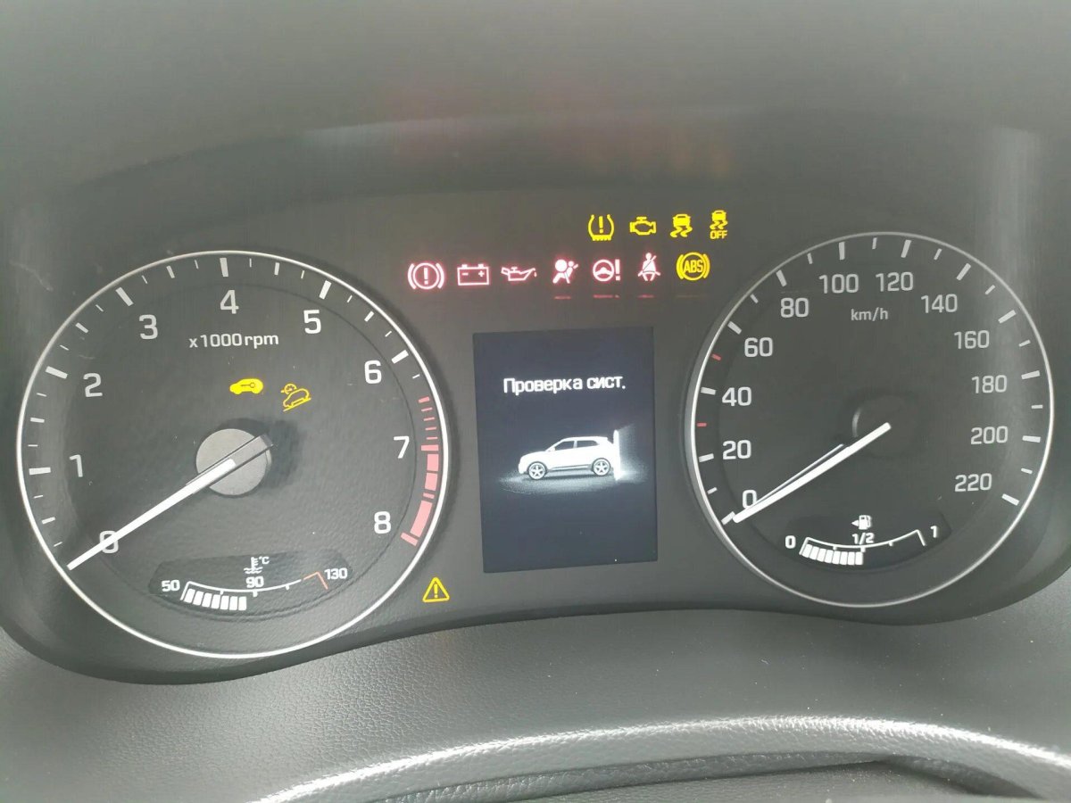 Крета панель приборов