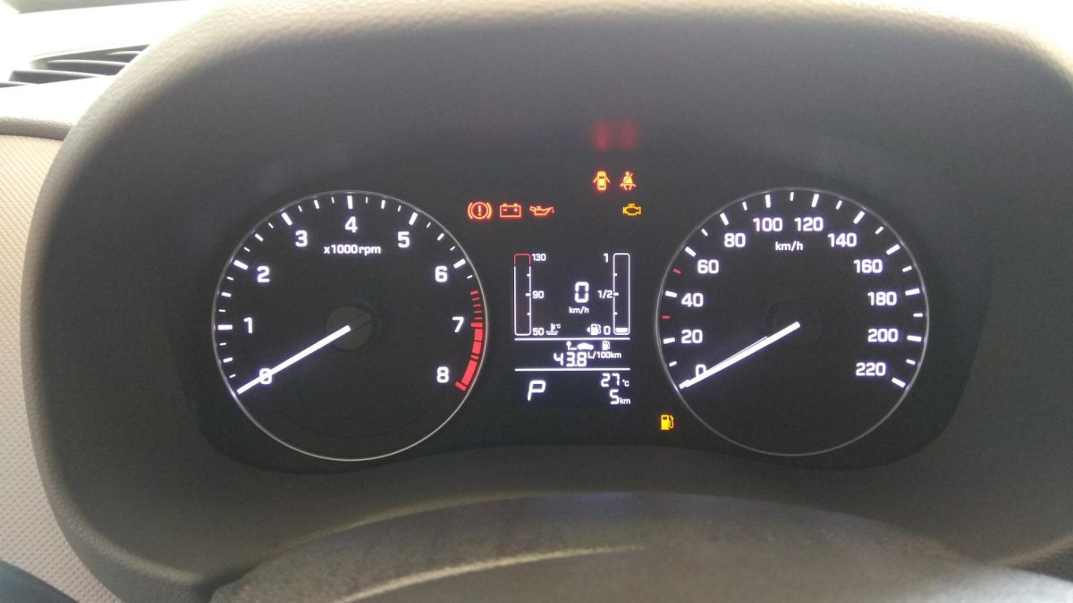 Приборная панель Hyundai Creta 2017