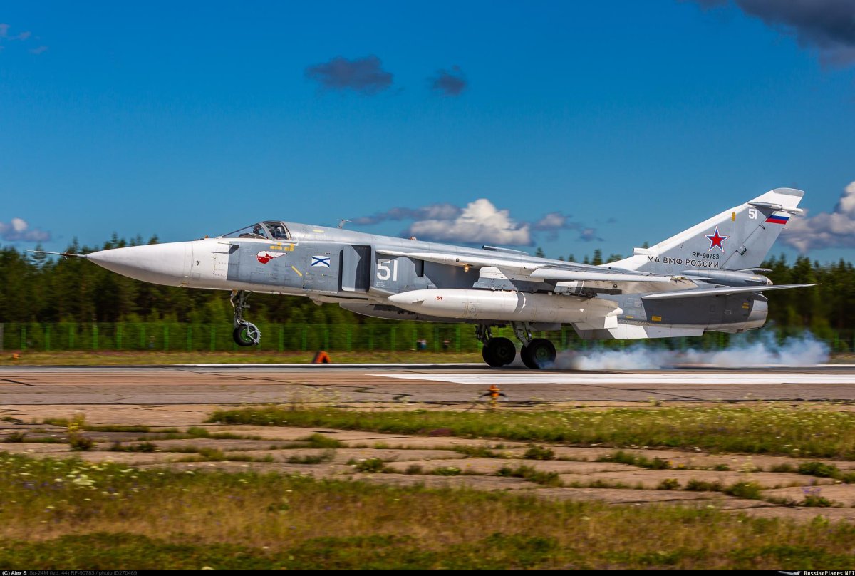 Су-24м ма ВМФ RF-92014 / 55 белый