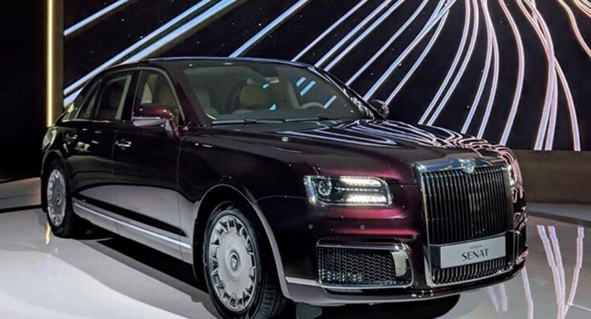 Aurus Senat s600 бронированный