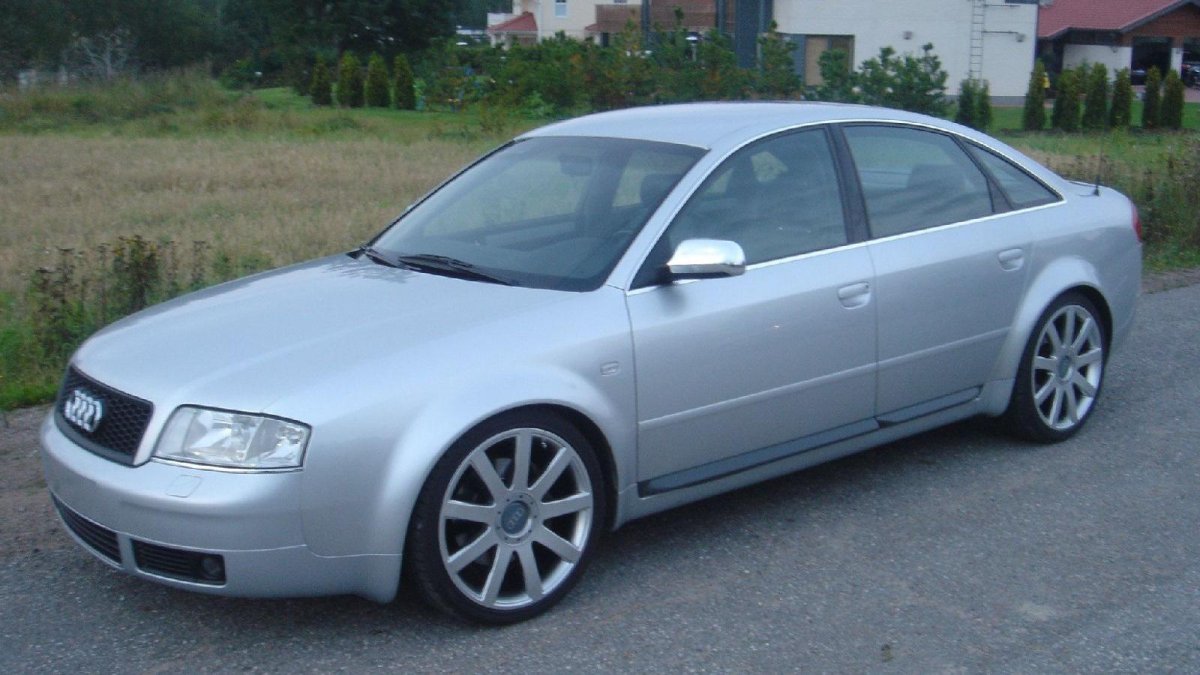 Ауди а6 с5 серебристый седан