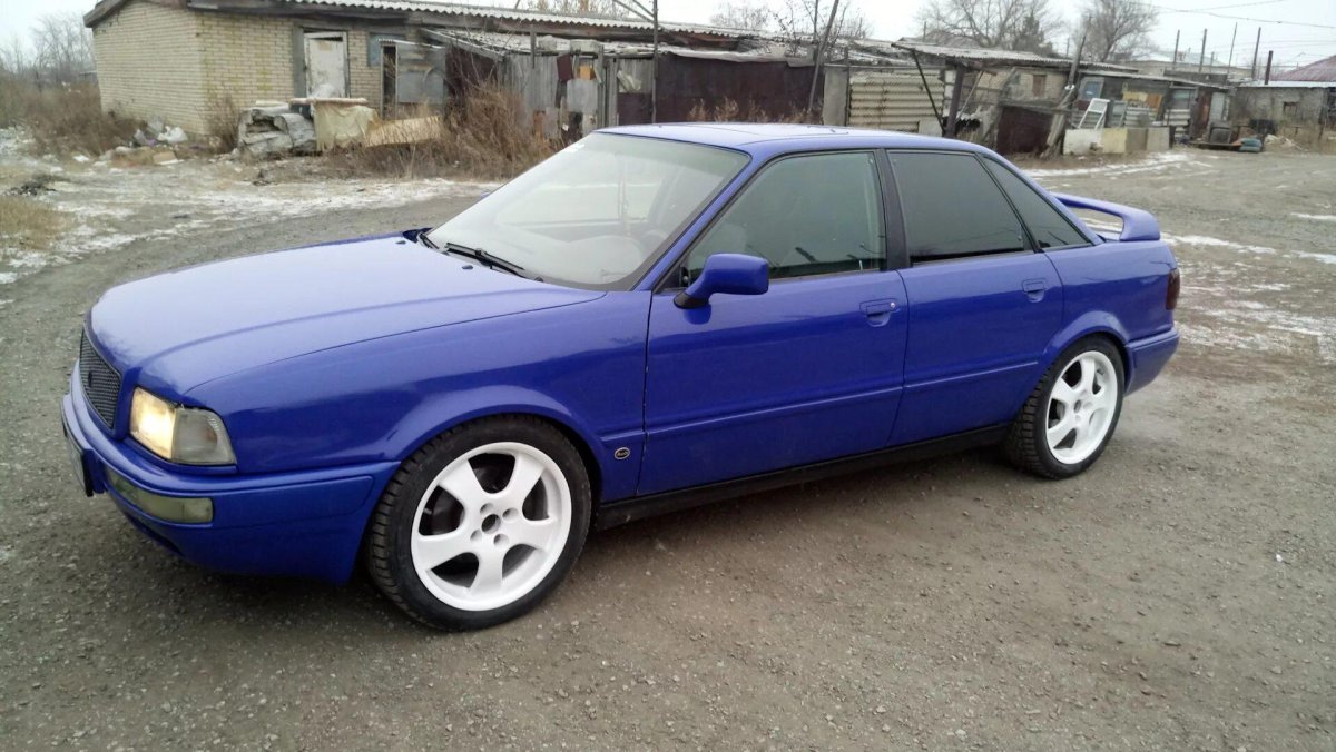 Ауди 80 б2 синяя