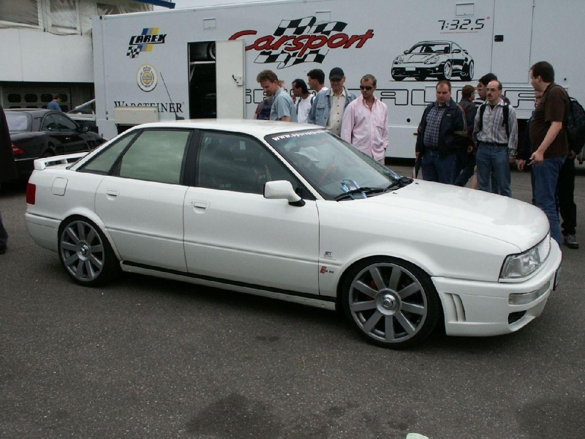 Ауди 80 б4 белая