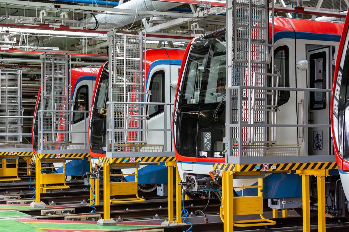 Электродепо Руднево Московского метрополитена